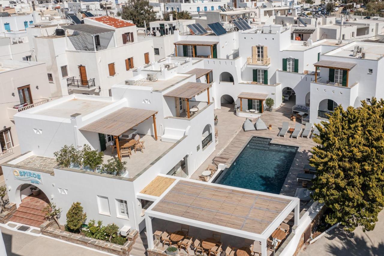 الشقق الفندقية Naxos Cityفي  Spiros المظهر الخارجي الصورة